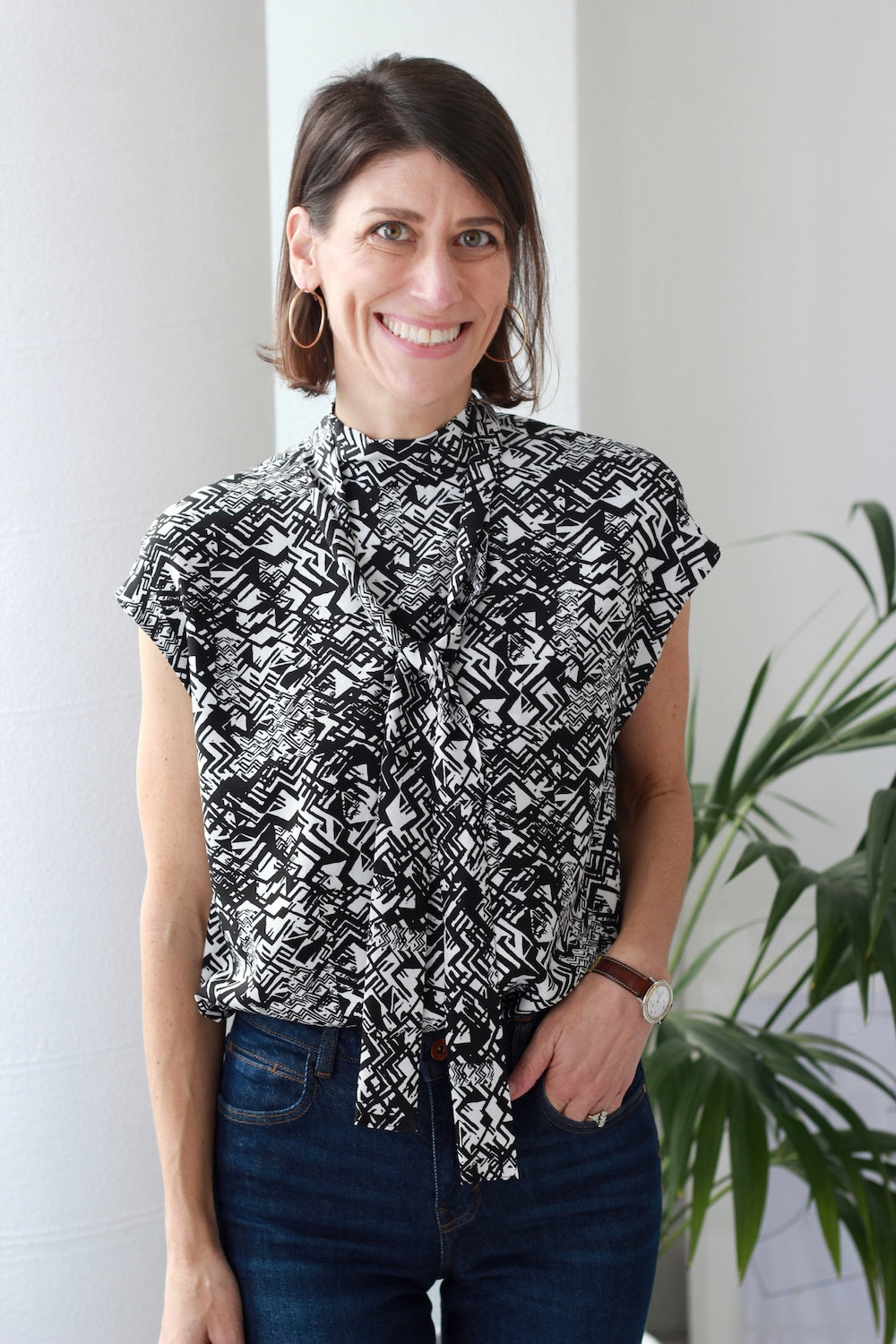 The Hudson Top PDF Pattern