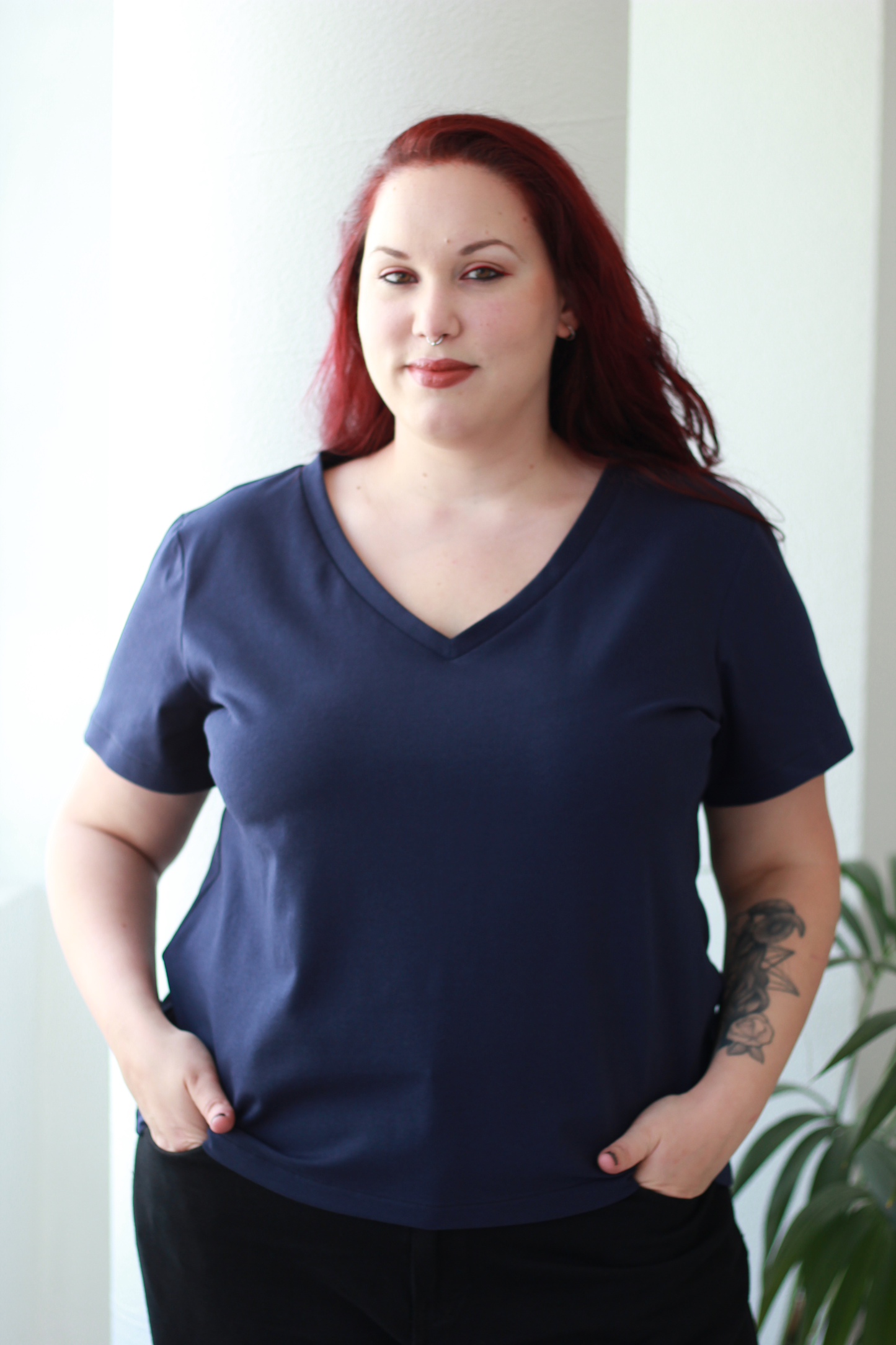 The Rivington Curvy T-Shirt PDF Pattern