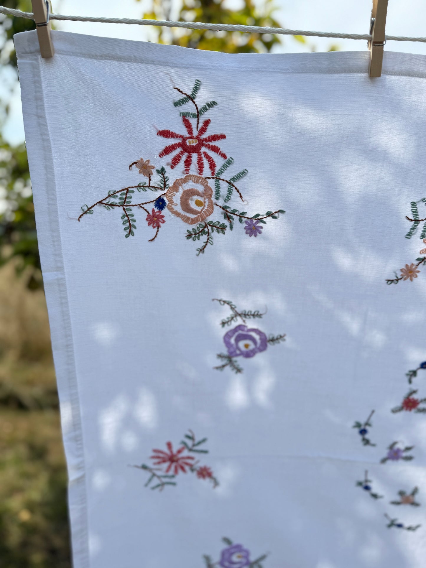 AA. colorful mixed florals 37" x 53"