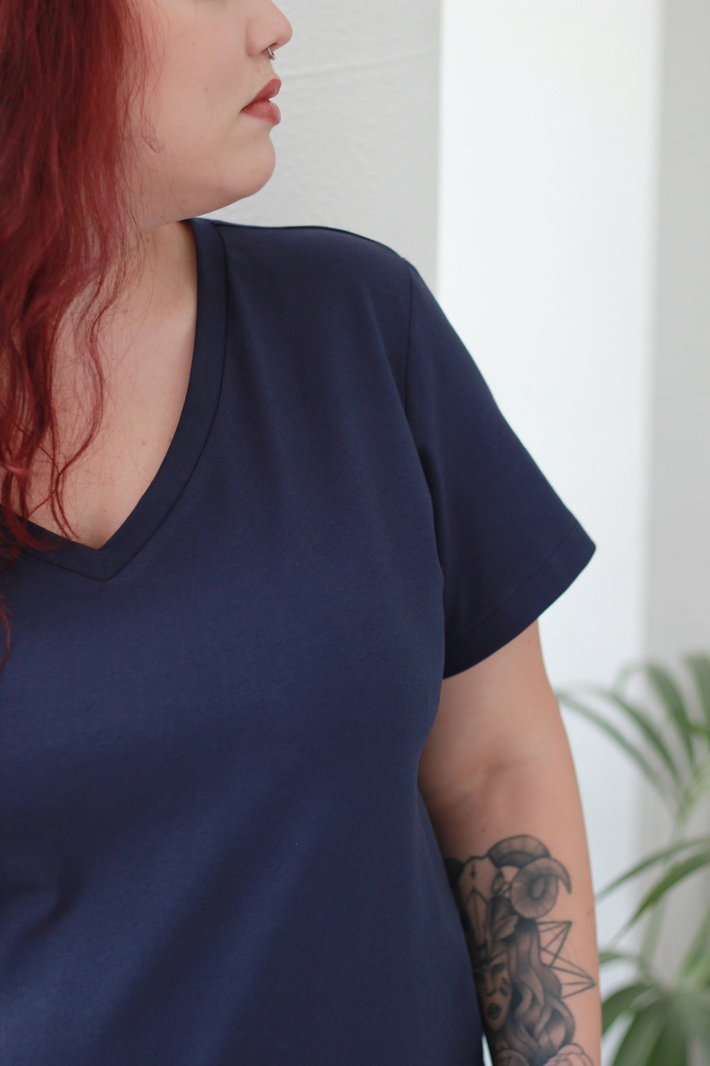 The Rivington Curvy T-Shirt PDF Pattern