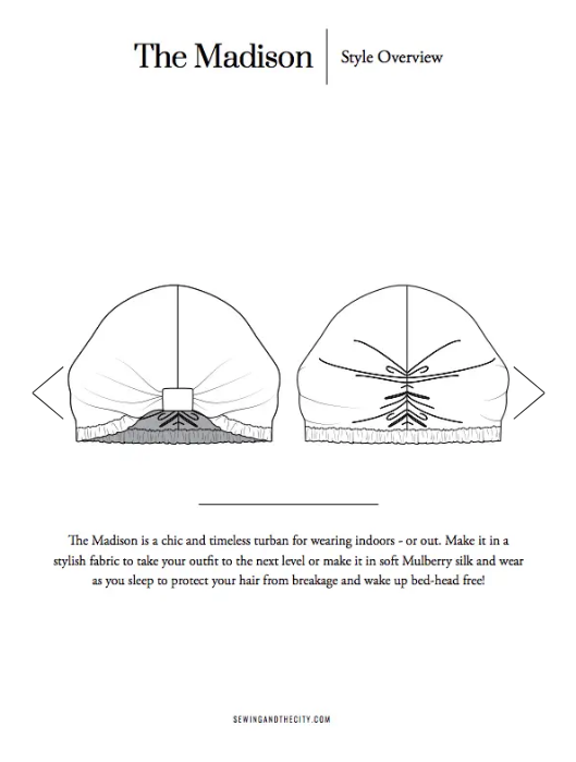 The Madison Turban PDF Pattern