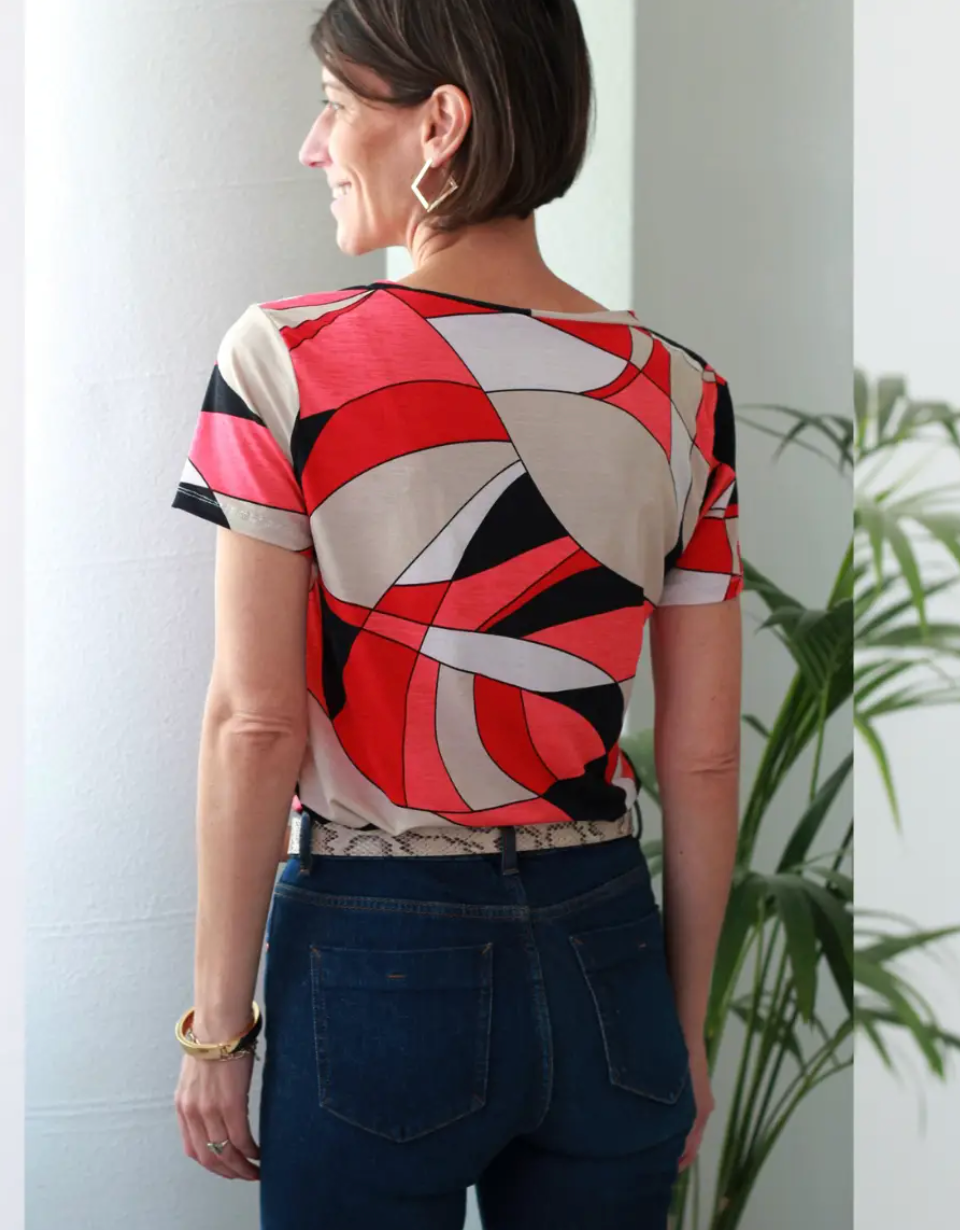 Rivington t-shirt PDF Pattern